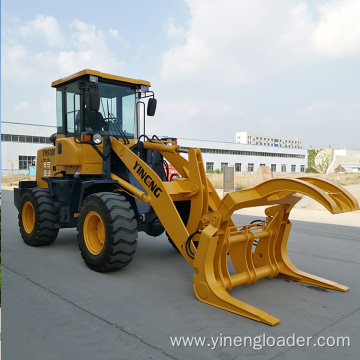 Wood Log Grapples Wheel Loader